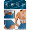 Pleasing Strings Women's 1pc Tummy Control High Waist Cutout Swimsuit