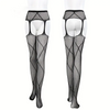 Women Fishnet Thigh-High Stockings Set of 3