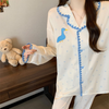 Women’s Swan Printed Night Suit Set