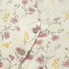 Women Plunge Neck Floral Print Full Sleeves Cotton Pj Set