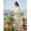 Women Polka Dots Peplum Style 2pcs Loungewear