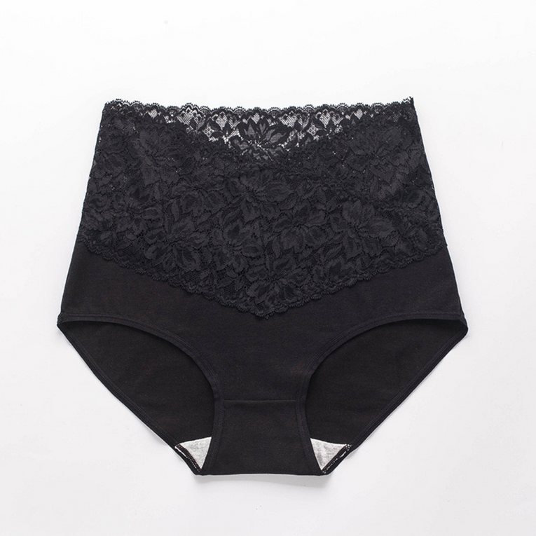 Pleasing Strings Women's Cotton High Waist Tummy Control Panties Set of 3