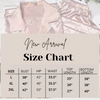 Pleasing Strings Women's 2pcs Silk Satin Heart Textured Button Down Shirt Long PJ Set