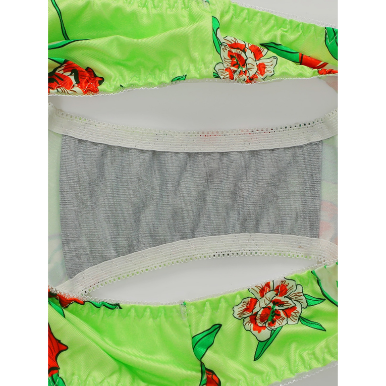 Pleasing Strings Women Floral Print Wired Push-Up Bra & Panty Set