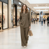 Women Natural Comfort Relaxed Co-Ord Set | Loungewear Set