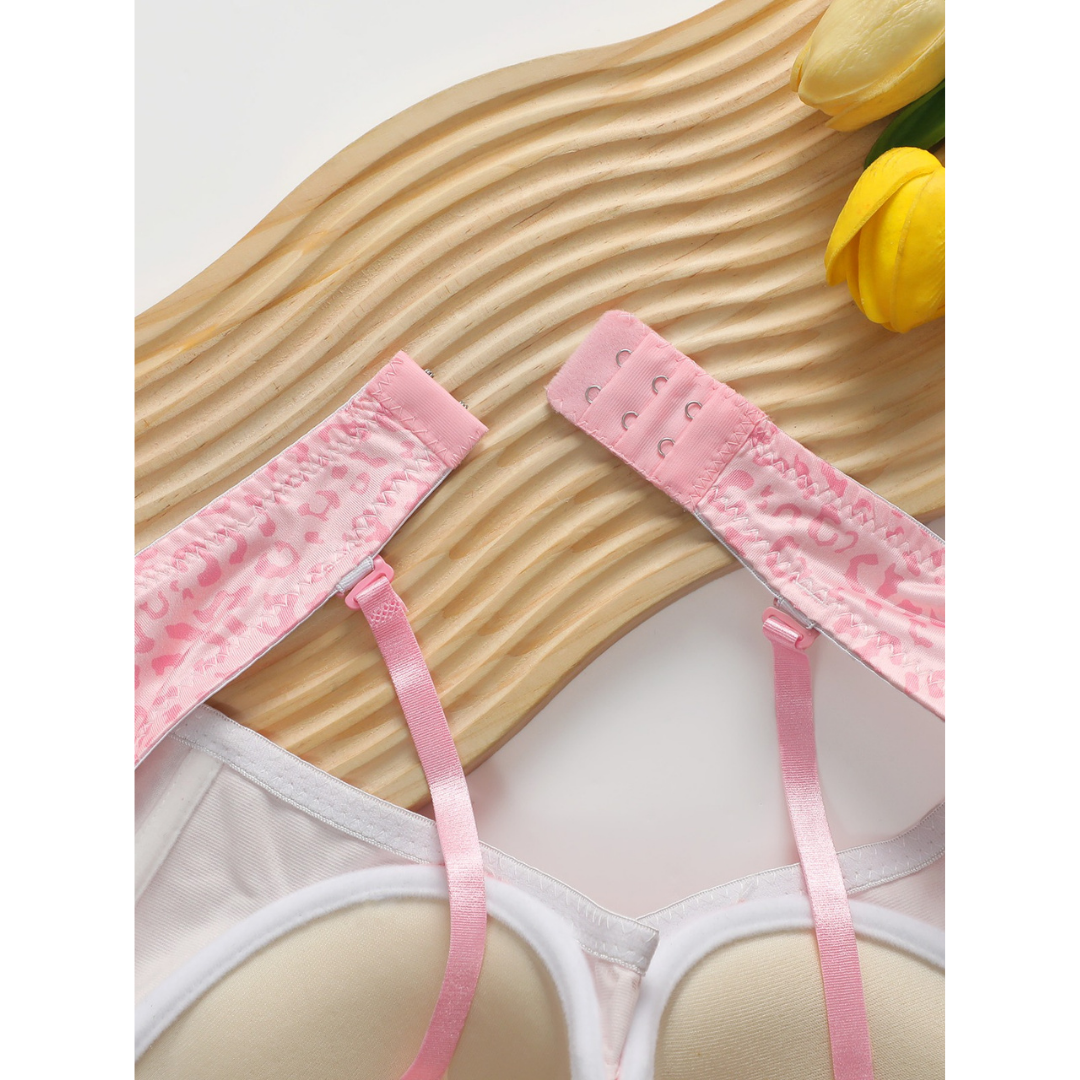 Pleasing Strings Women Floral Print Wired Push-Up Bra & Panty Set