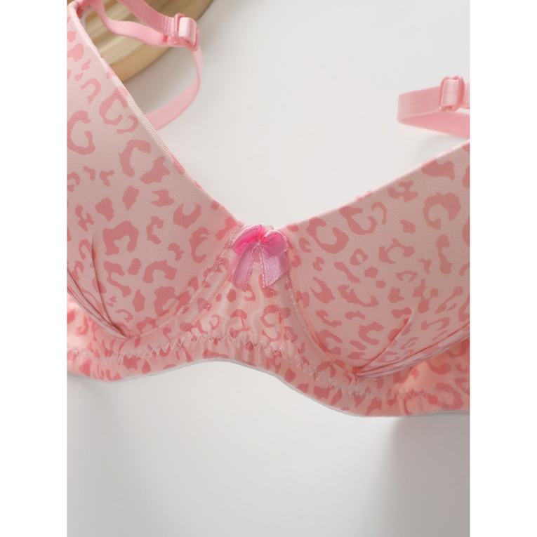 Pleasing Strings Women Floral Print Wired Push-Up Bra & Panty Set