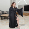 Pleasing Strings Women 1pc Slight Stretch Long Robe