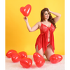 Pleasing Strings Women Lacy Babydoll Lingerie Sleepwear