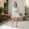 Women 3pcs Stylish Cotton Co-ords Set