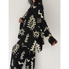 Women Abstract Lines Co-Ord Set | Women Loungewear Set | Travel Co-ord Set