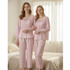 Women 2pcs Soft Lace Trim Lined Nighwear | Women Classic 2pcs Loungewear