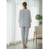 Women Soft Crinkle Cotton 2pc Loungewear Set | Pure Comfort Relaxed Cotton 2-Pc Set