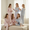 Women 2pcs Soft Lace Trim Lined Nighwear | Women Classic 2pcs Loungewear