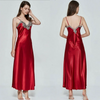Pleasing Strings Women's Lace Silk Satin Nightgown