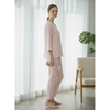 Women Soft Crinkle Cotton 2pc Loungewear Set | Pure Comfort Relaxed Cotton 2-Pc Set