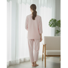 Women Soft Crinkle Cotton 2pc Loungewear Set | Pure Comfort Relaxed Cotton 2-Pc Set