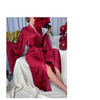 Pleasing Strings Women 1pc Slight Stretch Long Robe