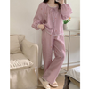Women 2pcs Soft Lace Trim Lined Nighwear | Women Classic 2pcs Loungewear