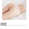Women Lace Trim Thong Sexy G-String Low Rise Panties T-Back Underpants Set of 3