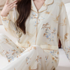 Women’s Floral Printed Cotton Night Suit Set