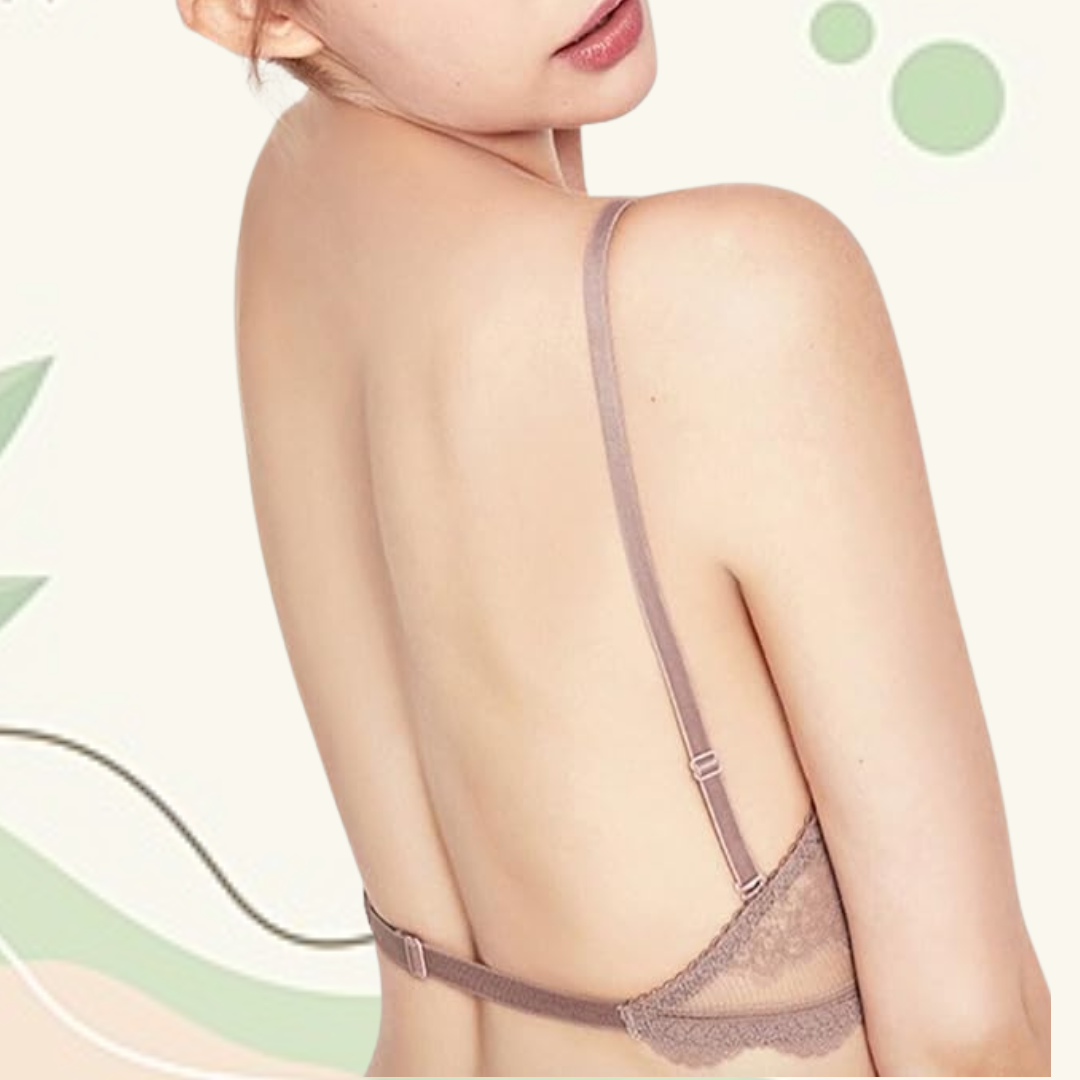 Women French Sexy U Back Wireless Bra