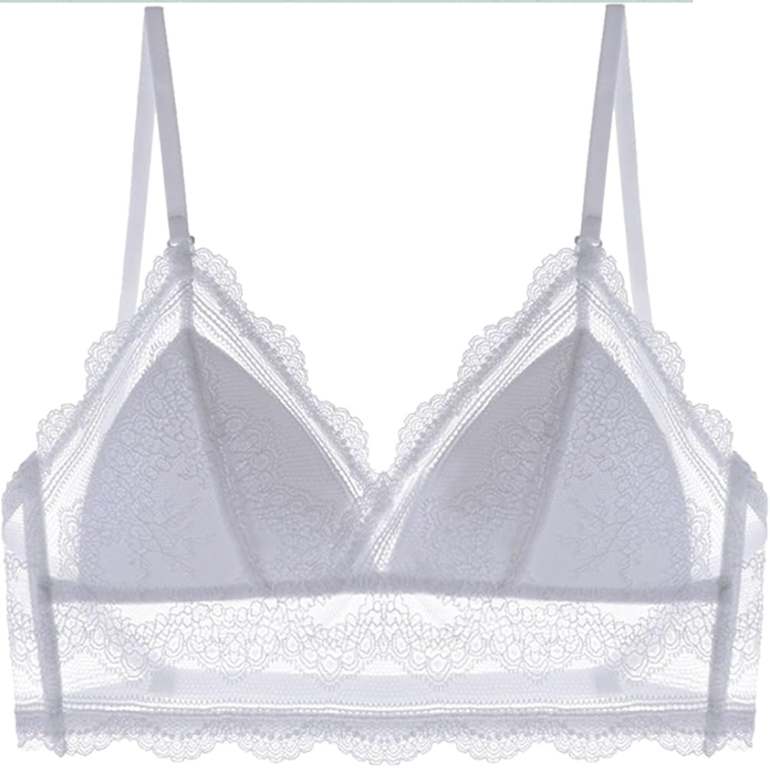 Women French Sexy U Back Wireless Bra