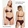 Pleasing Strings Seamless Bikini for Women with Wavy Back