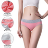 Pleasing Strings Women's Cotton Underwear High Waist Stretch Briefs Soft Underpants Set of 3