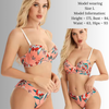 Pleasing Strings Women Floral Print Wired Push-Up Bra & Panty Set