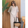 Women Comfort Luxe Co-ord Set | Women Loungewear Set | Travel Co-ord Set