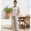 Women Comfort Luxe Co-ord Set | Women Loungewear Set | Travel Co-ord Set