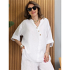 Women Comfort Luxe Co-ord Set | Women Loungewear Set | Travel Co-ord Set