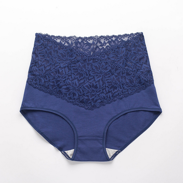 Pleasing Strings Women's Cotton High Waist Tummy Control Panties Set of 3