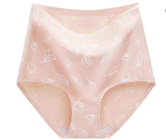 Pleasing Strings Women's Boyshort Floral Print Cotton Underwear Pack of 4