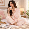 Women’s Floral Printed Night Suit Set