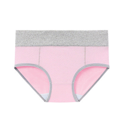 Pleasing Strings Women's Cotton Underwear High Waist Stretch Briefs Soft Underpants Set of 3